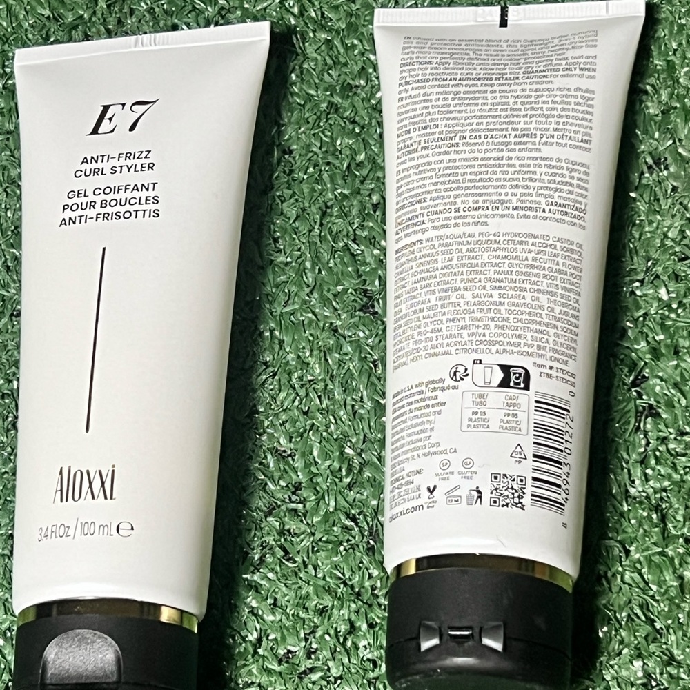 NEW 3.4 oz Aloxxi E7 Essential 7 anti frizz curl styler